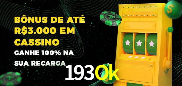 193Ok melhor bônus de depósito